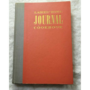 VINTAGE LADIES HOME JOURNAL COOKBOOK 1960 FIRST EDITION ILLUSTRATED RECIPES